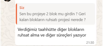 Sorumluluktan kaçma mesajı